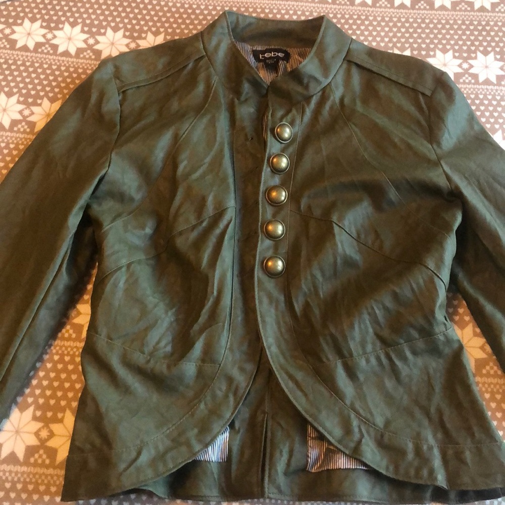 Pho leather BEbe jacket